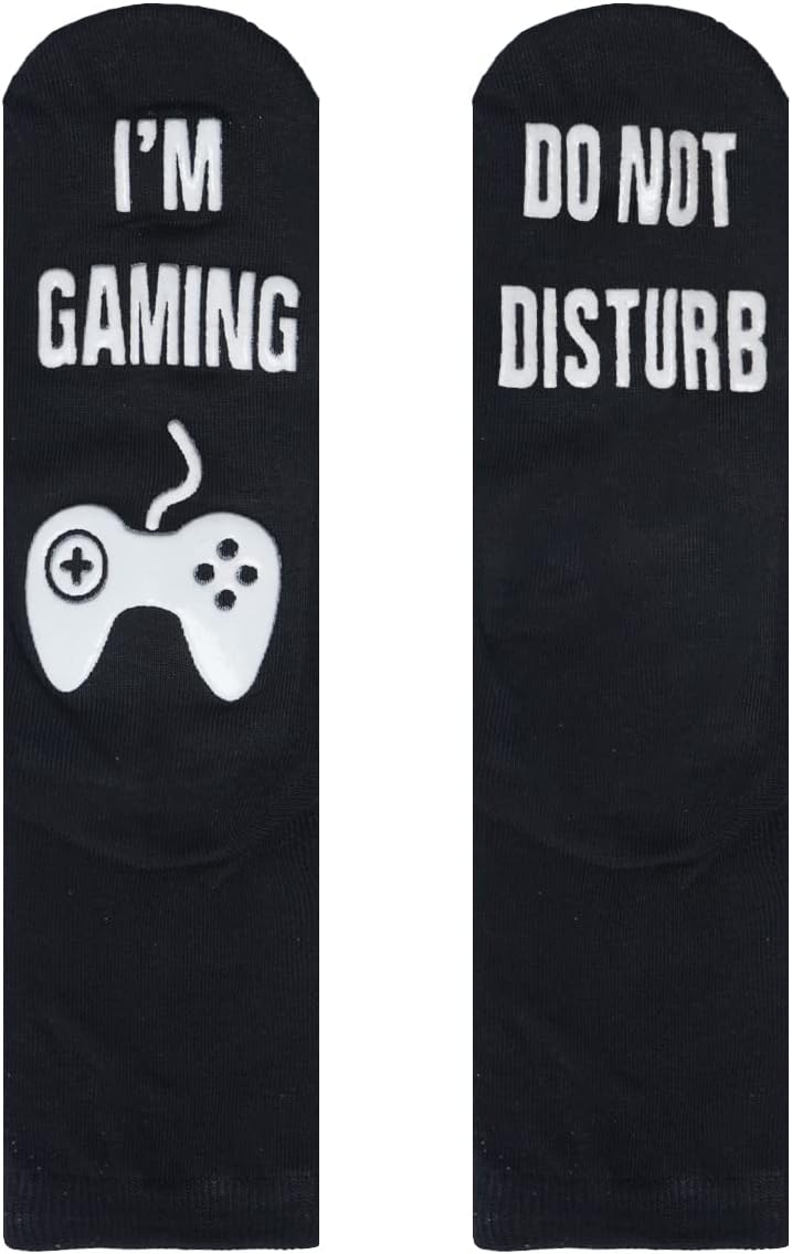 NDLBS into Christmas Gaming Socks for Men