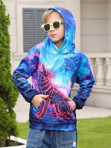 Vibrant Kids Fleece Hoodie