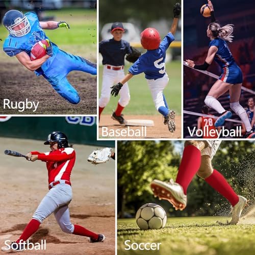 Perfect for Baseball Soccer and Softball Sizes - Youth and Adults