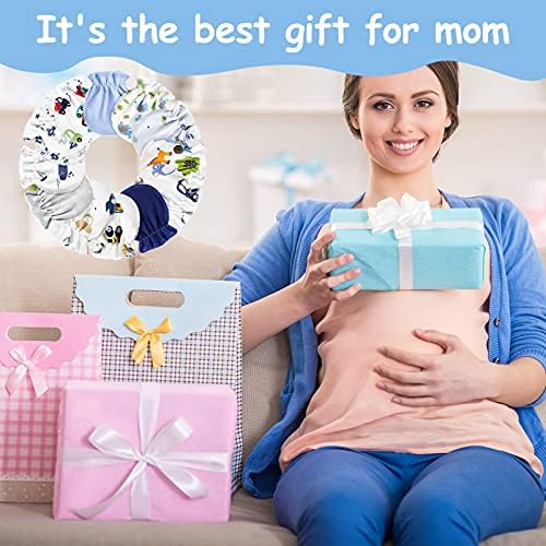 Geyoga 24-Piece Newborn Mittens Soft Elastic for 0-6 Months