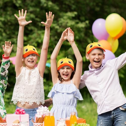 Riyiper 2-Piece Yellow Duck Hats