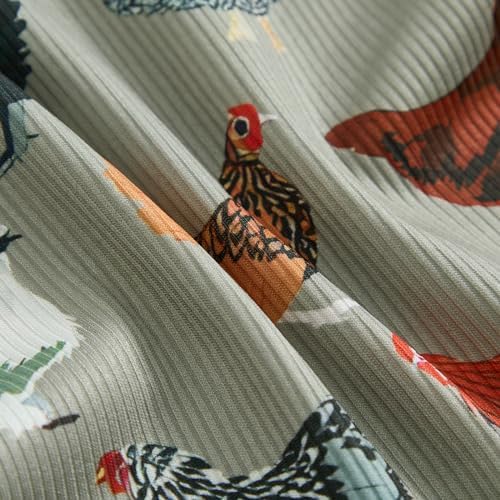 SAYOO Cow Print Baby Romper Western Farm Clothes for Toddler and Kids