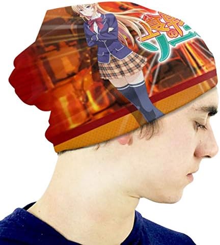 Food Wars Shokugeki No Soma Skull Cap Beanie for Kids SummerWinter HIPHOP