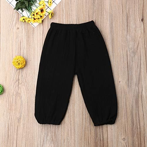 Cotton Linen Joggers for Toddlers