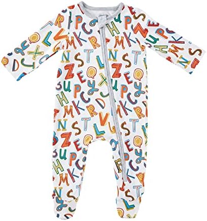 Mud Pie Baby Twins Alphabet Robe Set