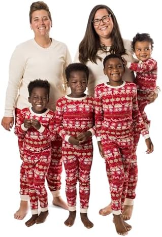 Burts Bees Baby Family Christmas Pajamas - Soft Organic Cotton for Kids Adults