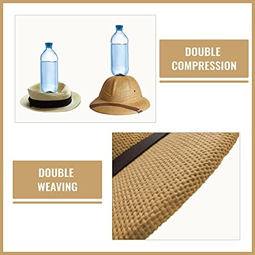 SAJUZEN 100 STRAW HELMET PITH SUN HAT FOR Vs Dads Choice
