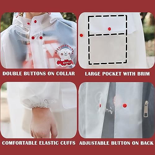 Kids Waterproof Rain Jacket 4XL