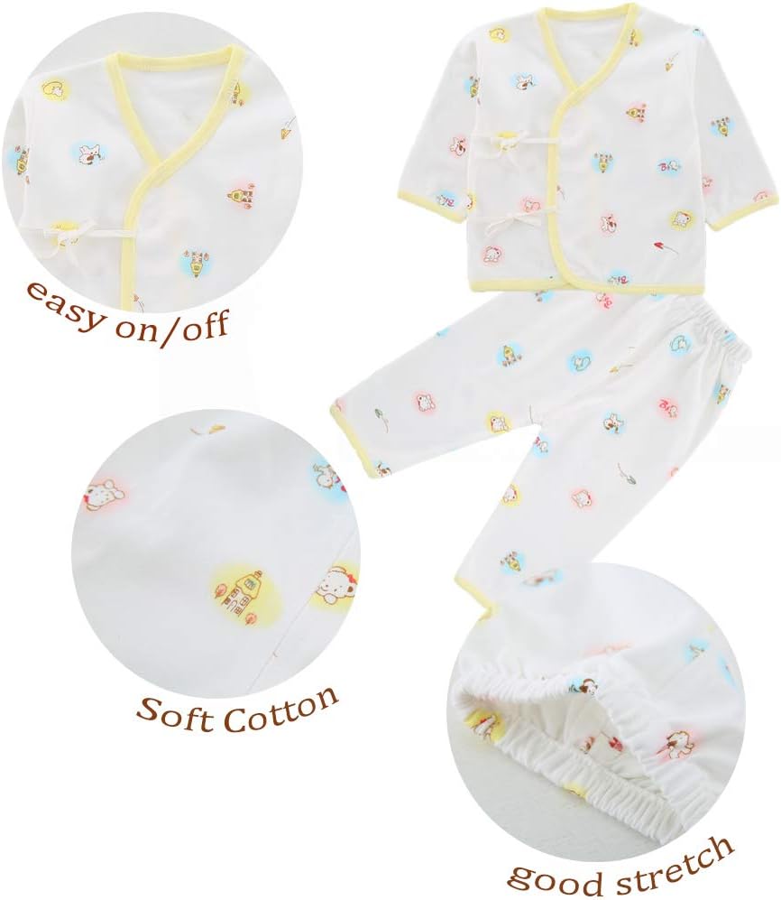 Okpuzee 18PCS Newborn Baby Girl Clothes Preemie Outfit 0-3 Months