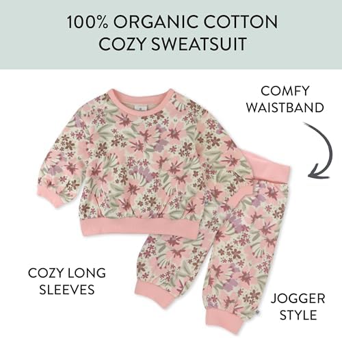 HonestBaby Organic PulloverSweatshirt Set for Kids