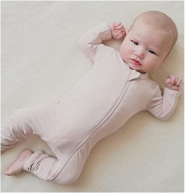 Auro Mesa Baby Unisex Soft Footies Pajamas 0-24M