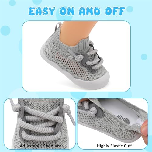 Barerun Baby Walk Shoes Soft Supportive Non-Slip