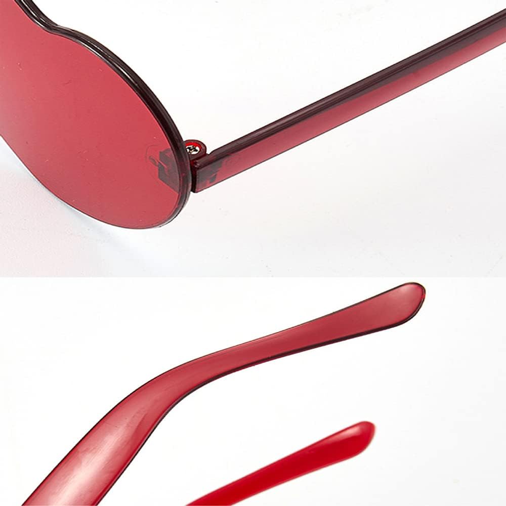 2Pcs Heart Shaped Sunglasses for Valentines Day