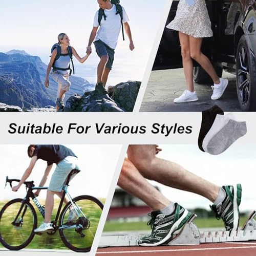 RICHBULL 200-Pair Ankle Socks