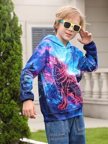 Vibrant Kids Fleece Hoodie