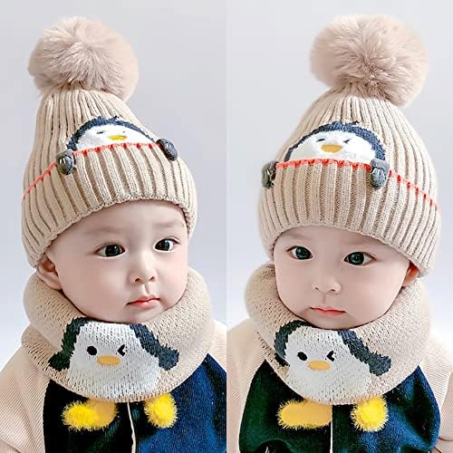Ztexkee Cartoon Penguin Winter Set