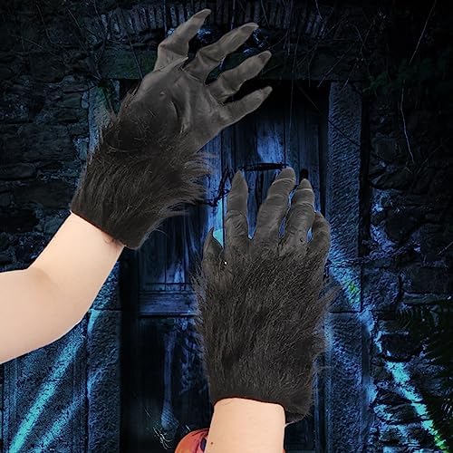 Scary Halloween Werewolf Gloves The Perfect Cosplay glove for Furry Friends
