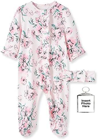 Little Me Footie Pajamas - Soft Cotton Sleepwear for Babies