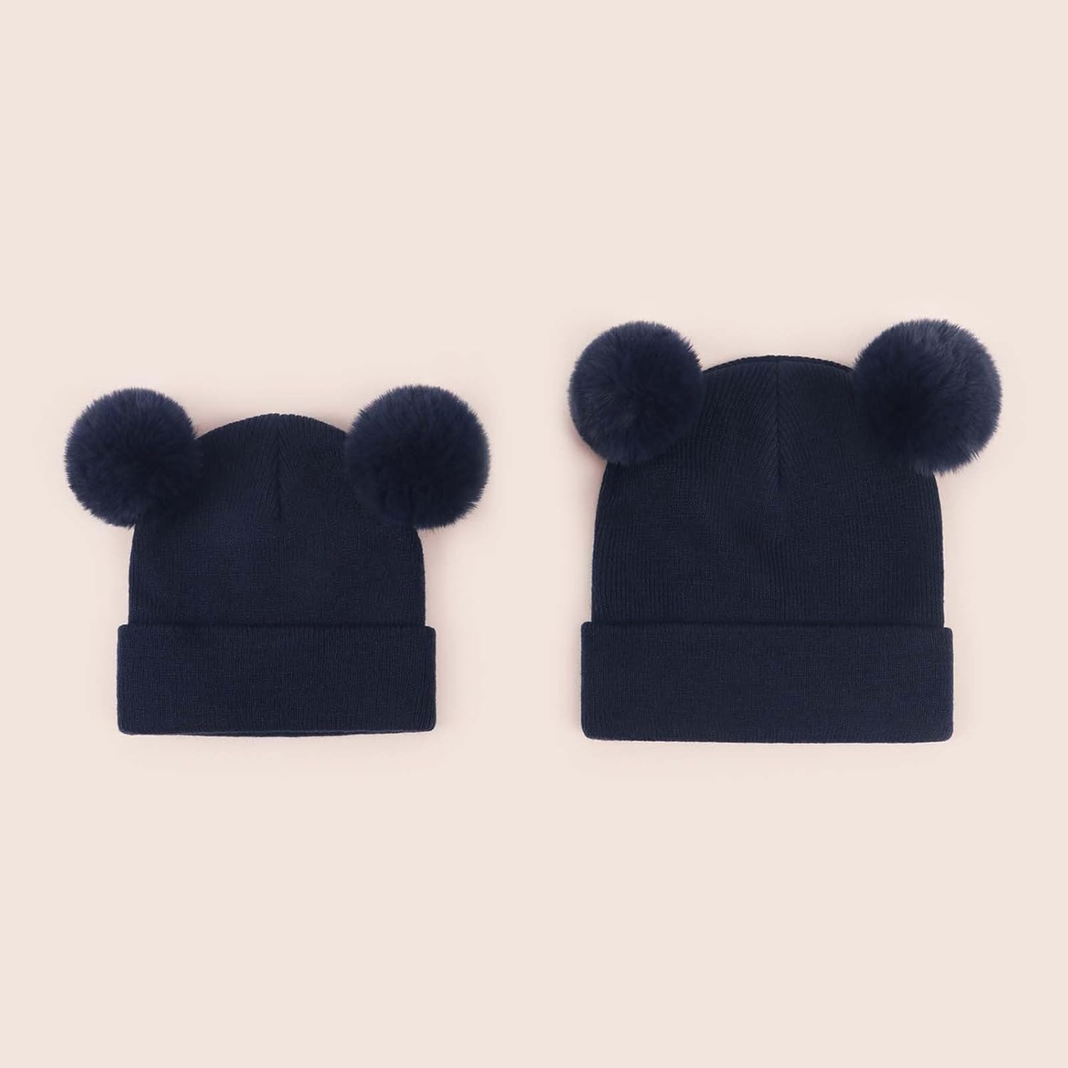 Infant Beanies Warm Winter Hats for Baby Girls
