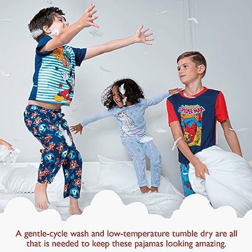 Marvel Spider-Man 2-Piece Pajama Set for Kids Soft Cute