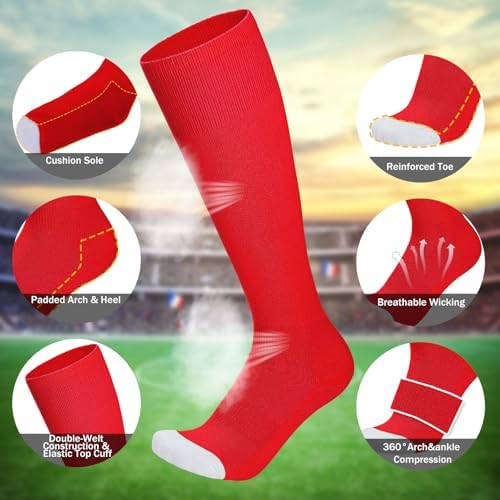 Perfect for Baseball Soccer and Softball Sizes - Youth and Adults