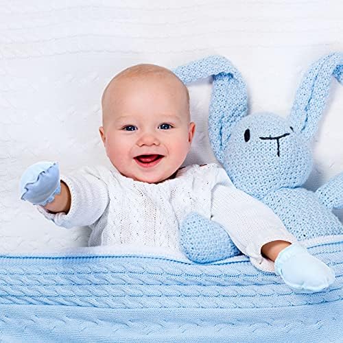 Geyoga 24-Piece Newborn Mittens Soft Elastic for 0-6 Months