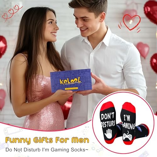Do Not Disturb Gaming Socks for Men