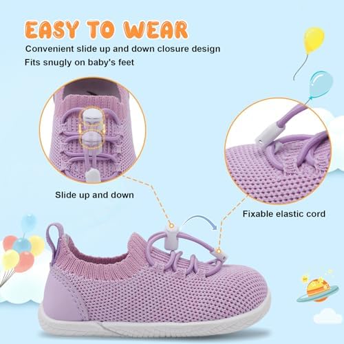 bright lightweight infant shoe for first steps