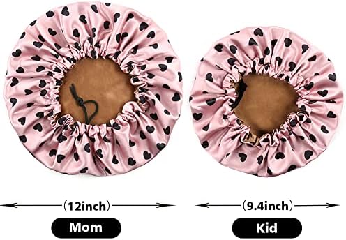 Adjustable Silky Satin Sleep Cap for Kids