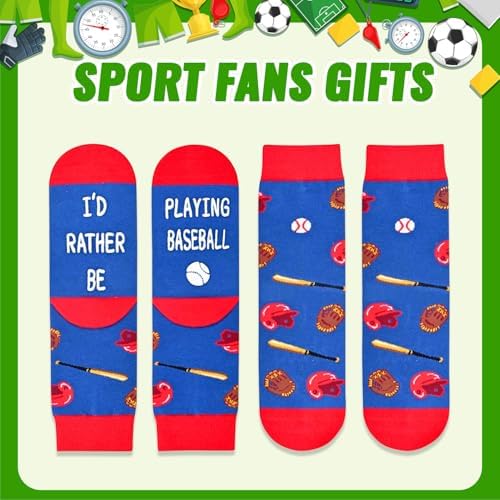 Baseball Socks for Boys Unwrap the Cool Gift