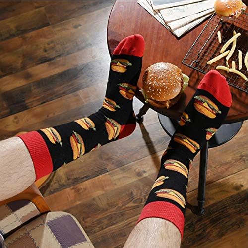 Trendy Mens Funny Pattern Dress Socks