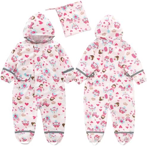 Kids Waterproof Rain Suit for 1-10-Year-Olds
