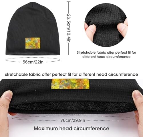BTTLLKE Unisex Skull Beanie Hat