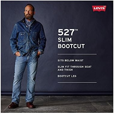 Levis 527 Slim Bootcut Jeans Premium Fit for Style Comfort