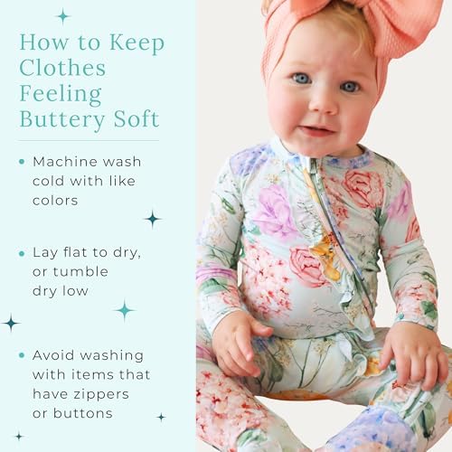 Posh Peanut Footie Pajamas for Baby Girls