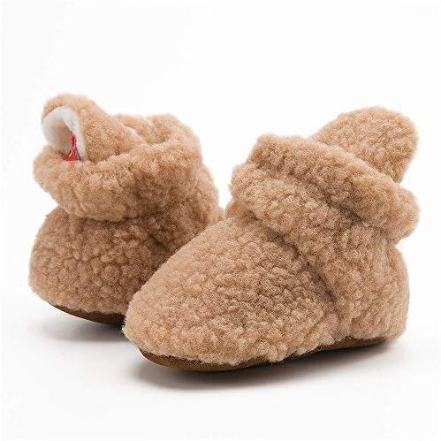 Flair-Infused Non-Slip Baby Booties for Newborns