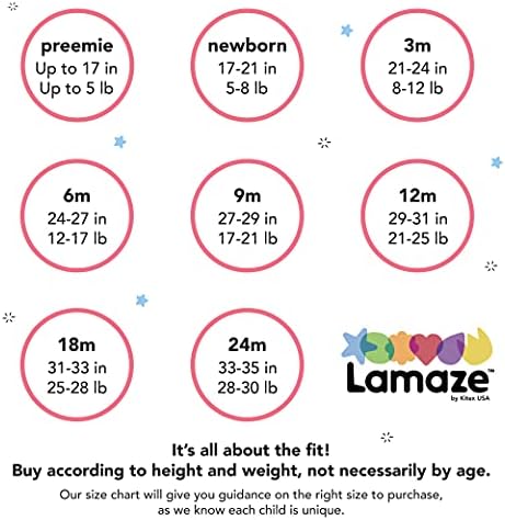 Lamaze Baby Girls Eco-Friendly Sleep N Play 2 Pk