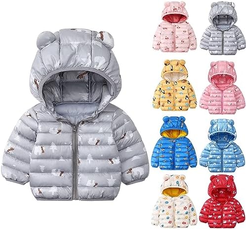 Toddler Bear Ear Hoodie for Winter Boy Girl 5T 4T 2T 12M