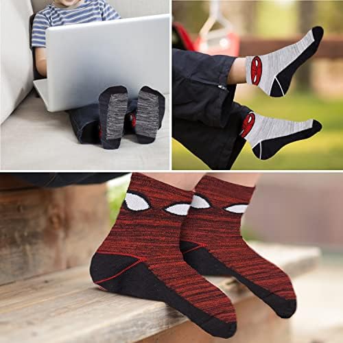 Spiderman Boys Socks 10-Pack Marvel toddlers legendary