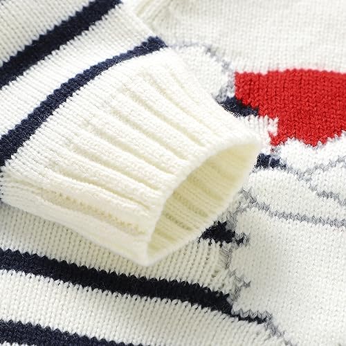 Unisex Baby Christmas Knitted Sweater for Newborns