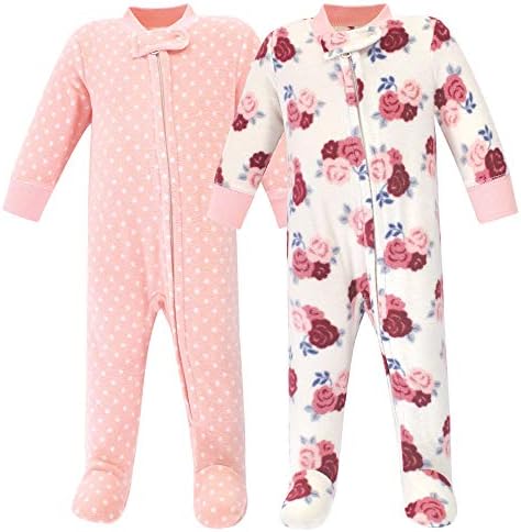 Hudson Baby Unisex Fleece Sleep and Play Blanket