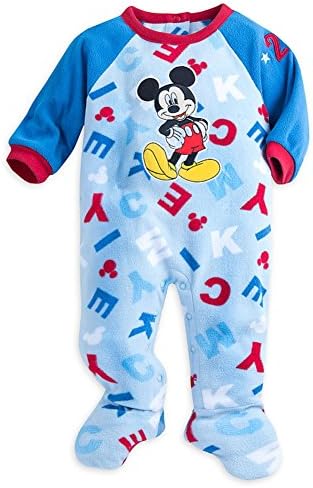 Disney Store Mickey Mouse Snap Blanket for Baby Sleepers
