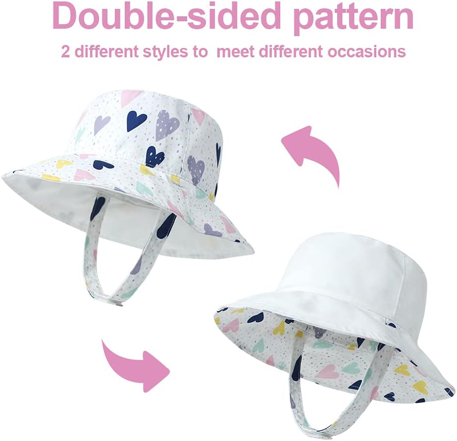 reversible sun hat kids upf50