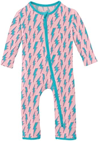 Soft Stretchy Baby Coveralls with Zipper