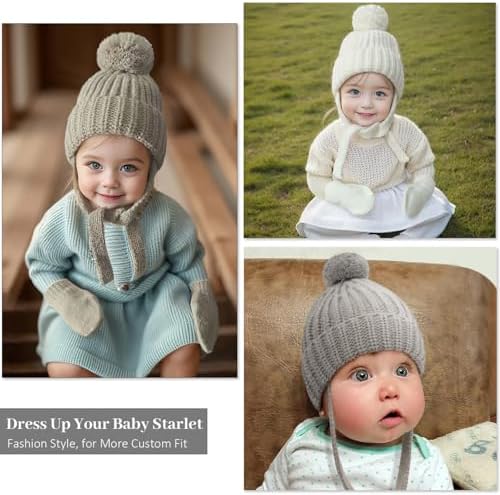 Keep Warm for Winter Baby Toddler Hats Gloves Perfect Winter Gift