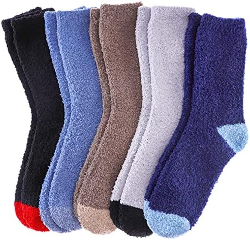Keep Warm in Style - Fuzzy Socks for Guys