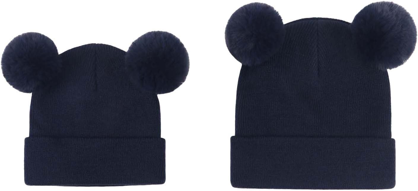 Infant Beanies Warm Winter Hats for Baby Girls
