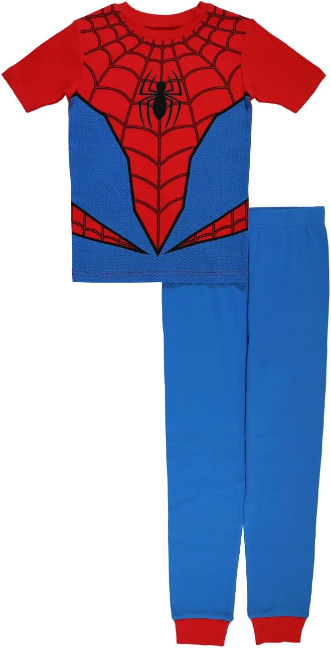 Marvel Spider-Man 2-Piece Pajama Set for Kids Soft Cute