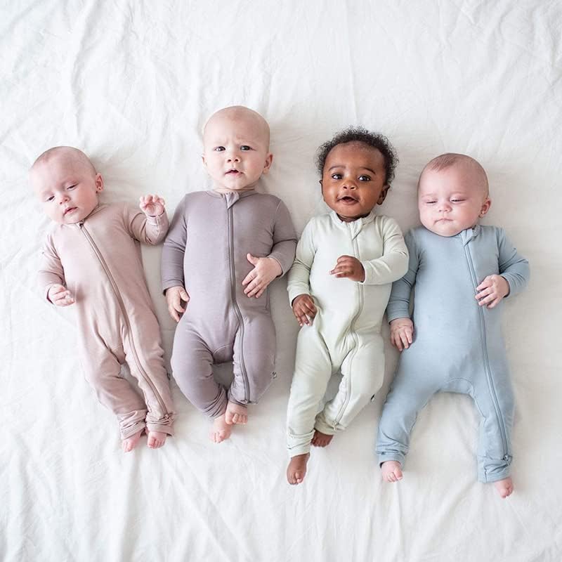 Auro Mesa Baby Unisex Soft Footies Pajamas 0-24M