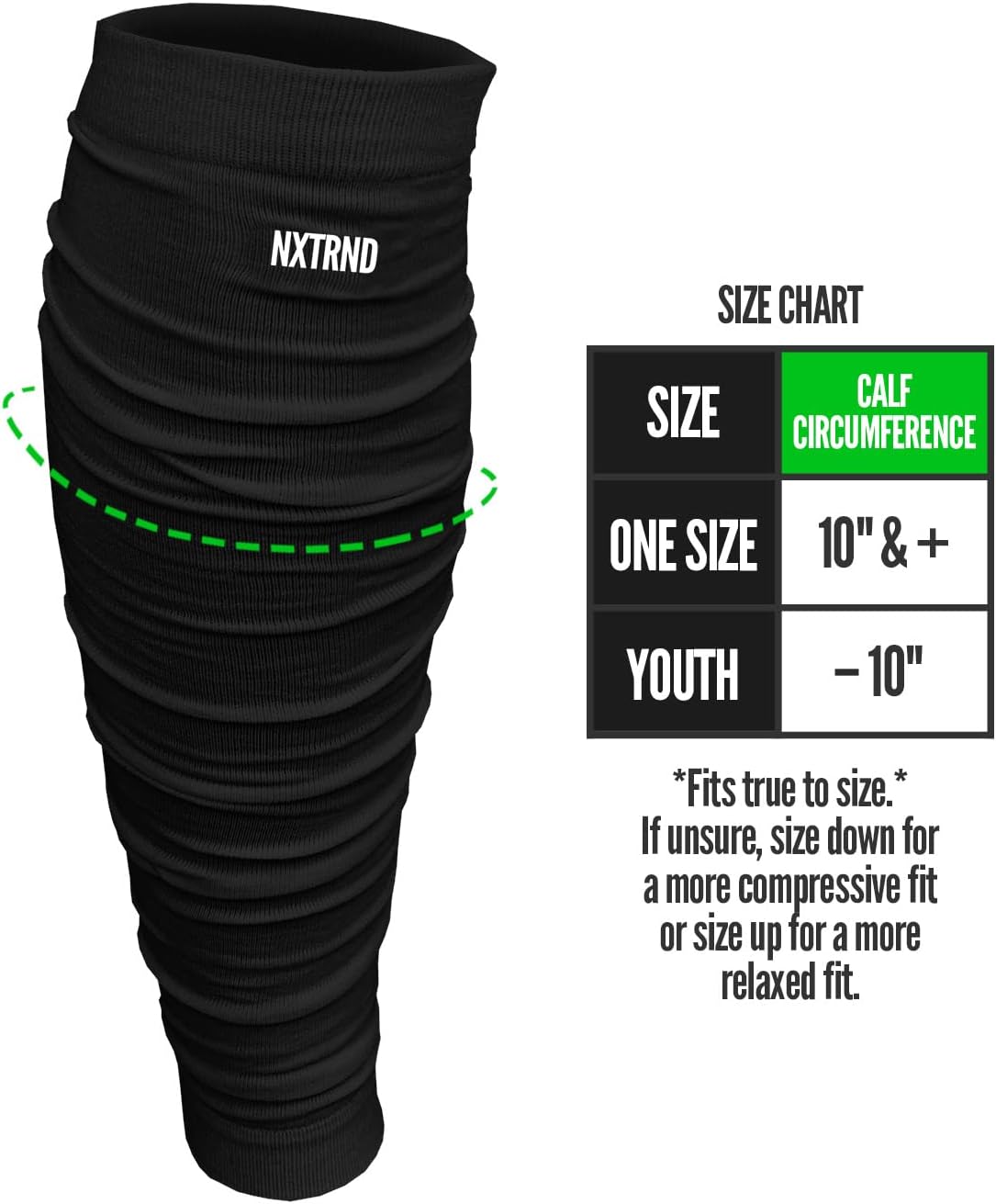 NXT NXTRND Football Leg Sleeves for Men Boys